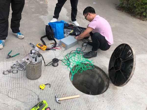 城市排水管道水位 流量監(jiān)測(cè)-非接觸式在線測(cè)量凱納福科技