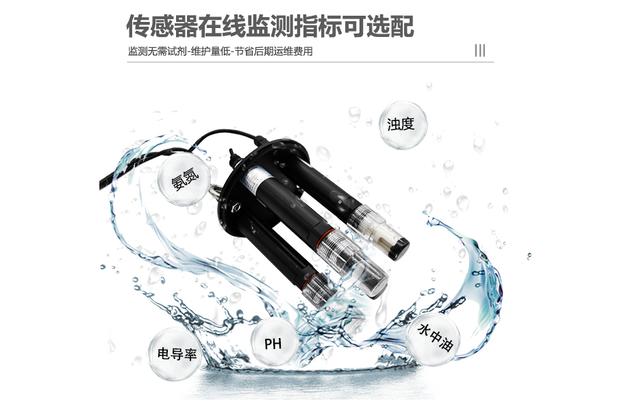 污水排放水質(zhì)監(jiān)測(cè)系統(tǒng)傳感器